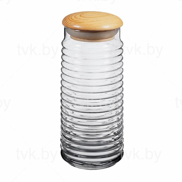 Babylon Ahşap Kapaklı Kavanoz 225mm