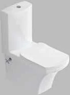 VEGA Duvara Sifir Klozet beyaz, Taharet Borulu