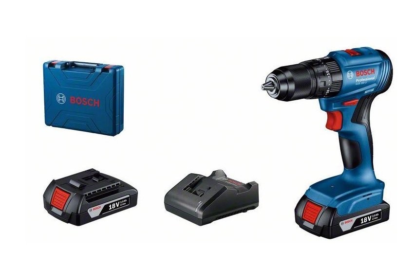 BOSCH Akülü Darb. Matkap GSB 185-LI 18V 2Akü 2Ah