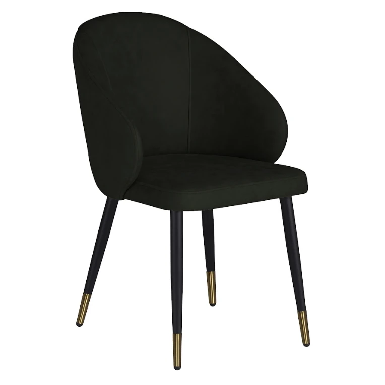 Sandalye Patya Uras 6-Conic KD K.Yeşil-Siyah Ayak