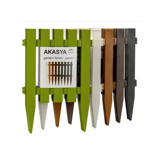 Bahçe Çiti Akasya Pastel 4lü S.Kahve