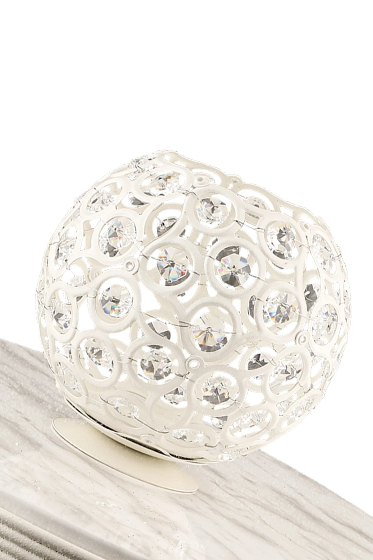 Mumluk Metal Germeç Beyaz