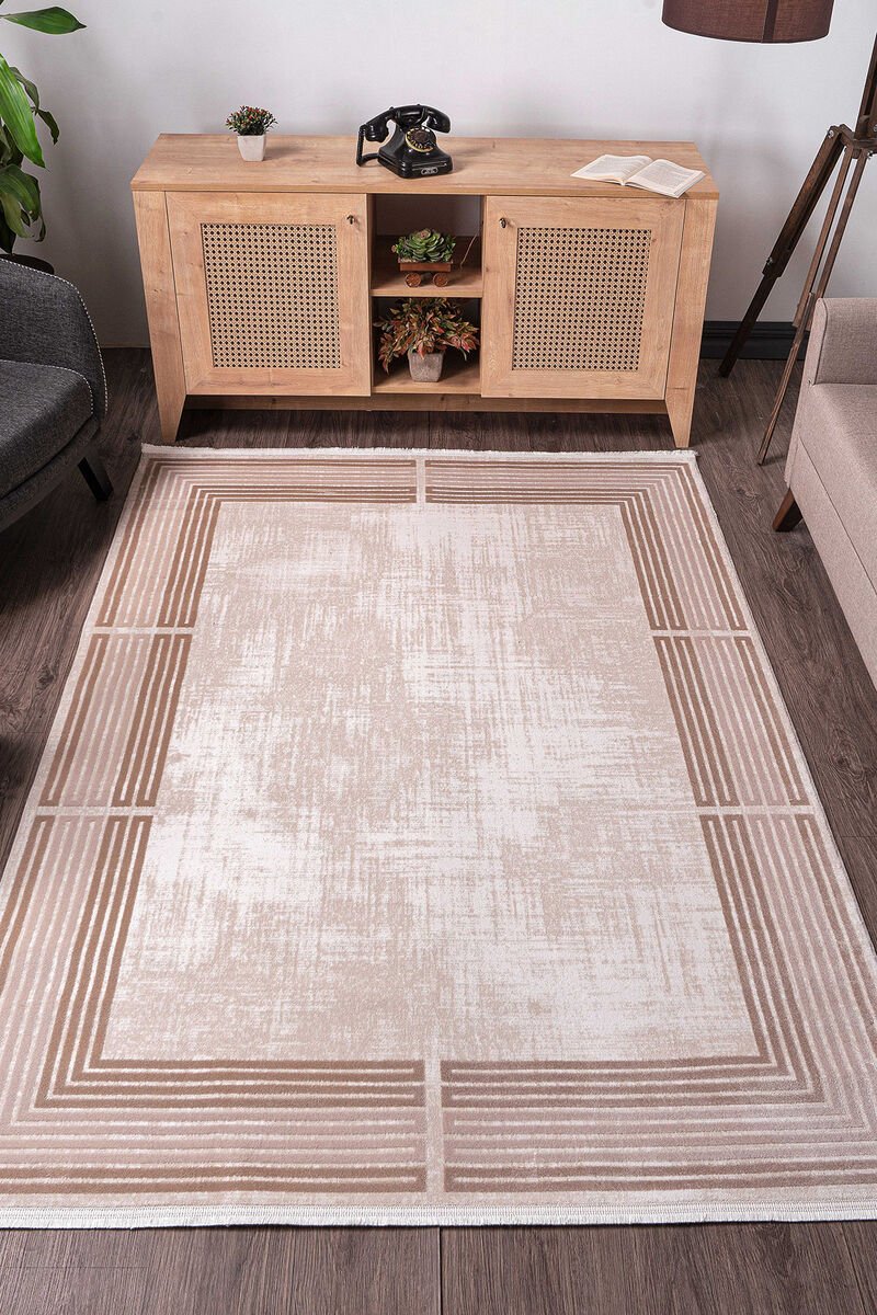 Bamboo Halı Bej 80x150