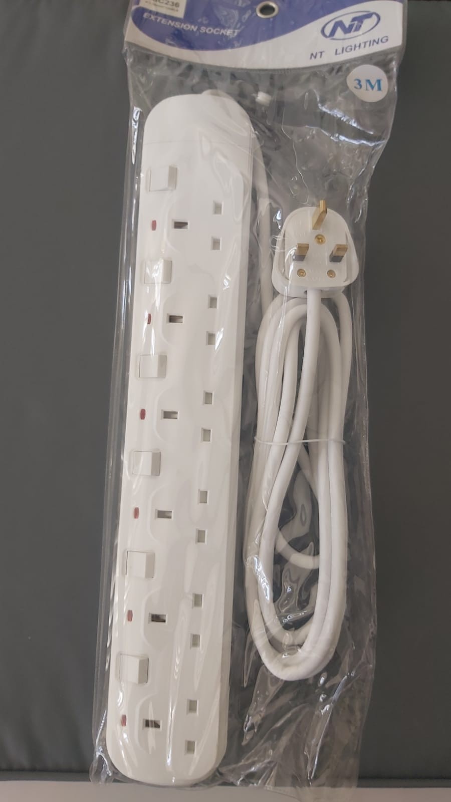 Uzatma Kablosu 6lı 3mt TSC236 nt