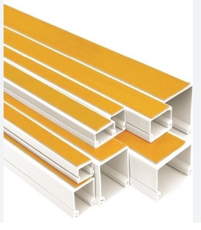 Kablo kanalı 25*16 Beyaz Yapışkan S