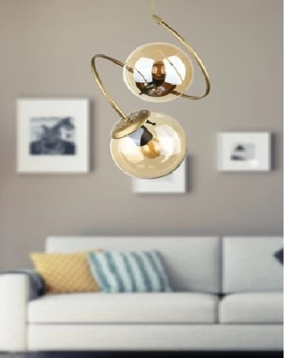 Dragon Avize 2 li Eskitme Bal Cam