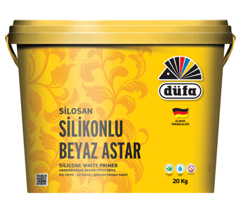 DÜFA SİLOSAN Silikonlu Beyaz Astar Dış Cephe 20KG.