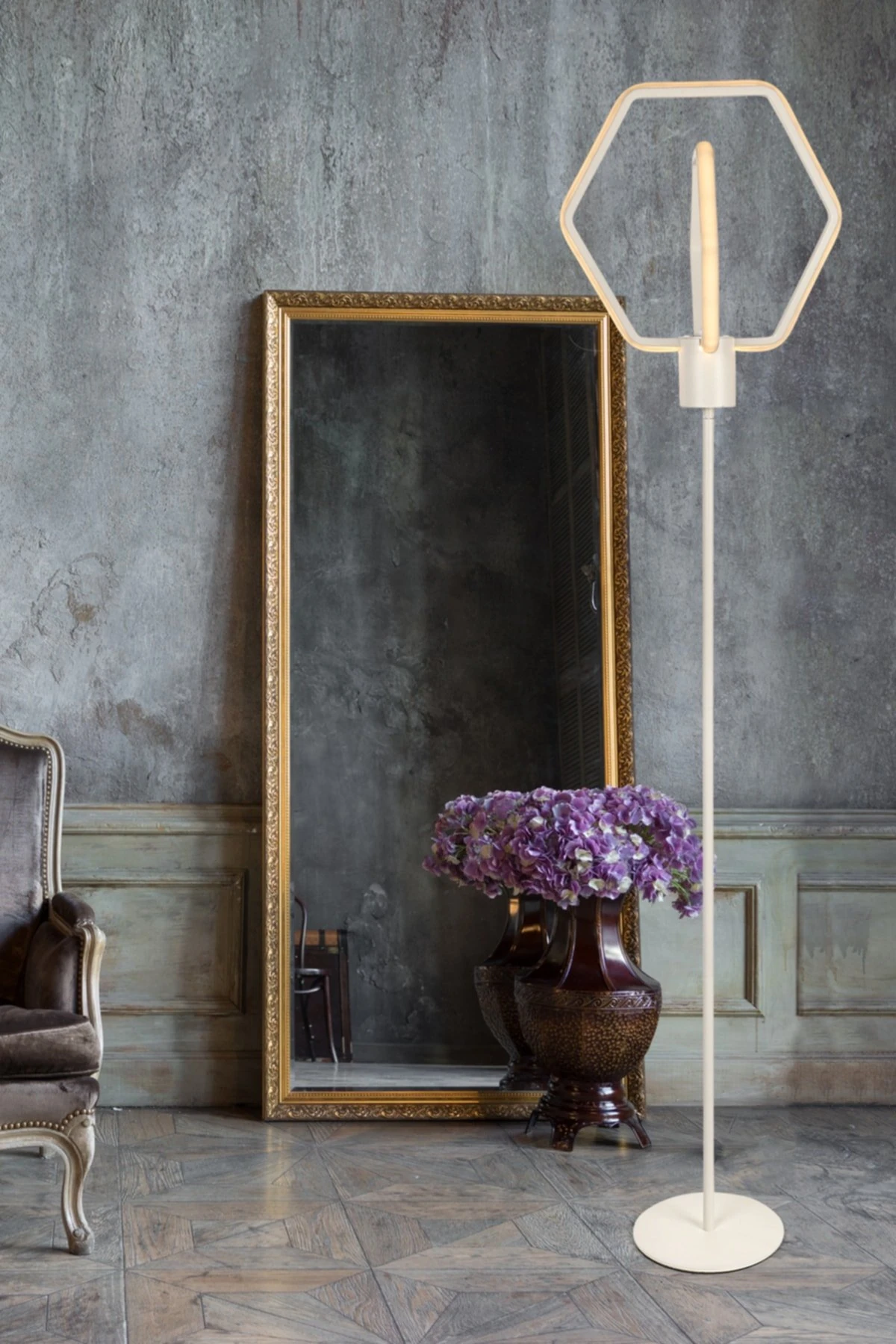 Lambader Ledli Alena Beyaz