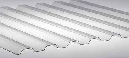 Trapez Levha Şeffaf 860*4000