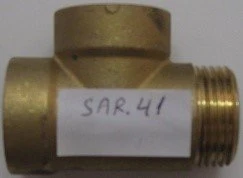 3'lü Connector T Sarı 1"