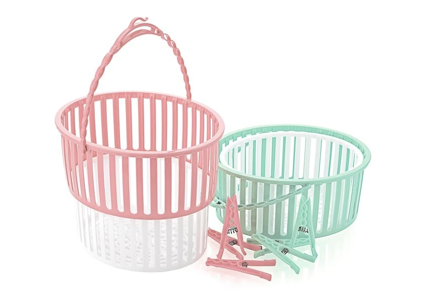 Titiz Körüklü Mandal Sepeti