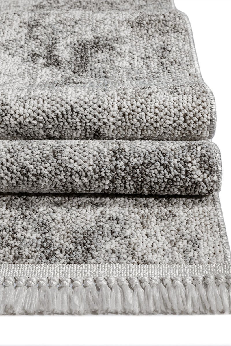 Bastia Halı Krem Gri 80x150