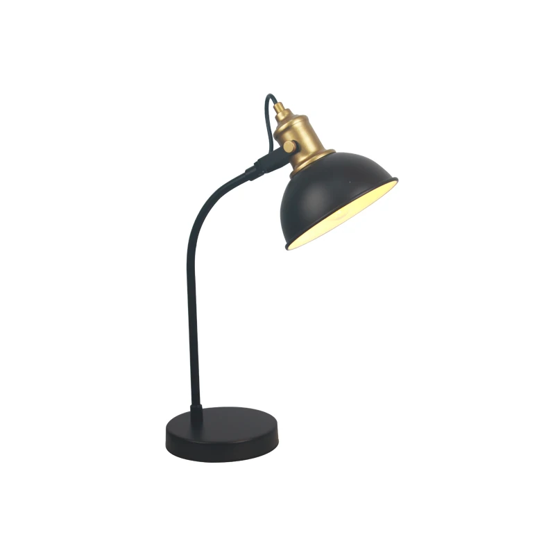 Çalışma Masa Lambası Metal Siyah