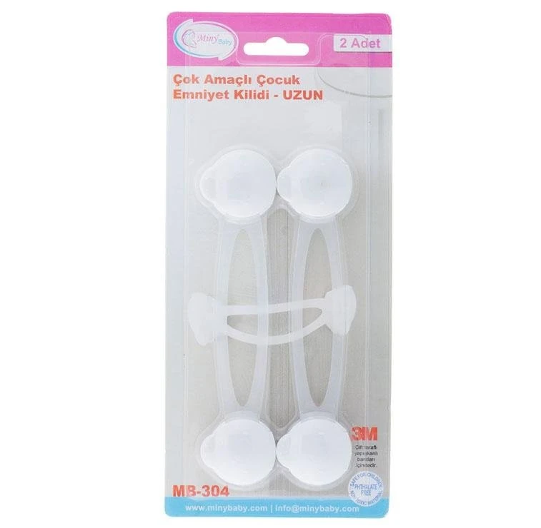 Çocuk Dolap Kilidi Çok Amaçlı 2li Uzun