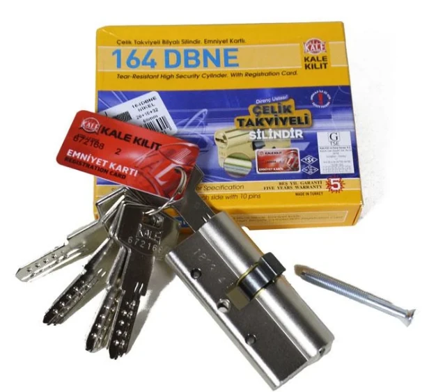 Silindir Bilyalı Çelik Takımı 68mm Kartlı Nikel