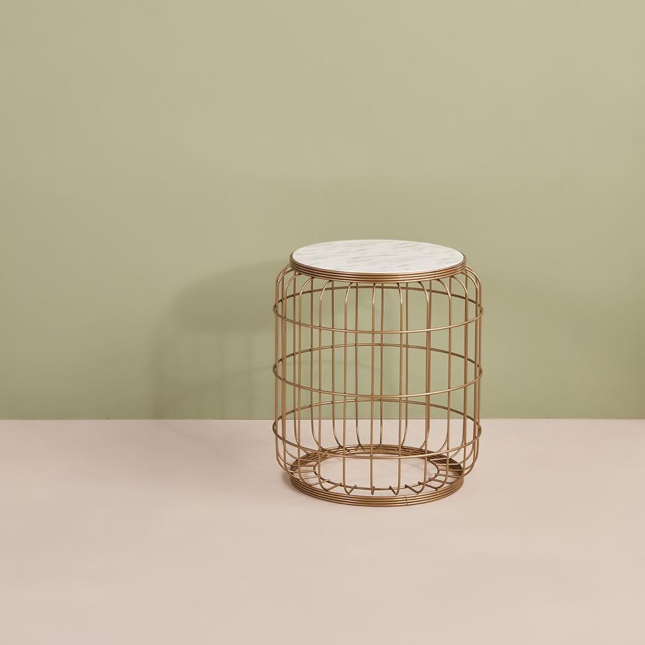 CAMELLIA Sehpa Eskitme-Mermer