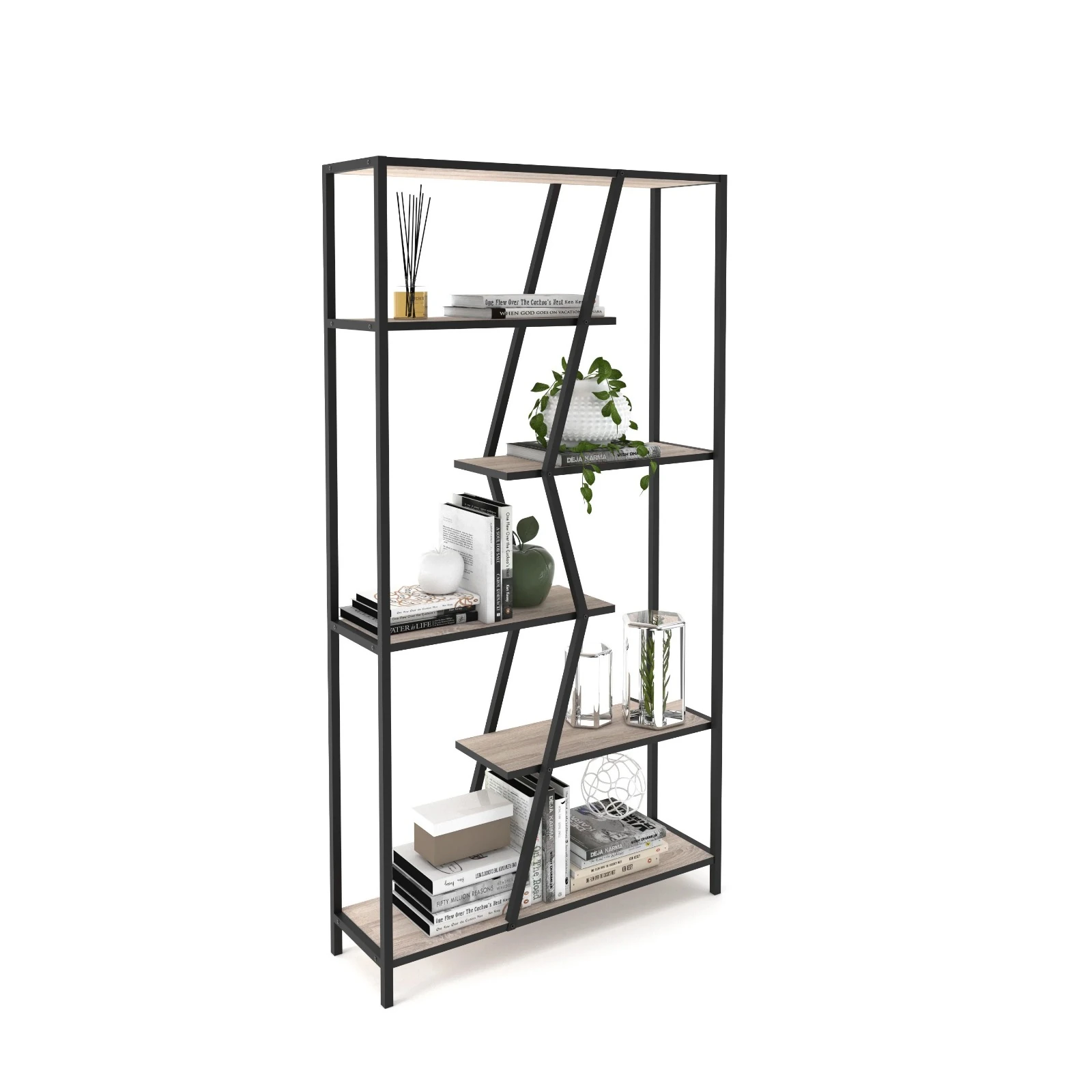 Kitaplık Kalip Sonomo -Siyah