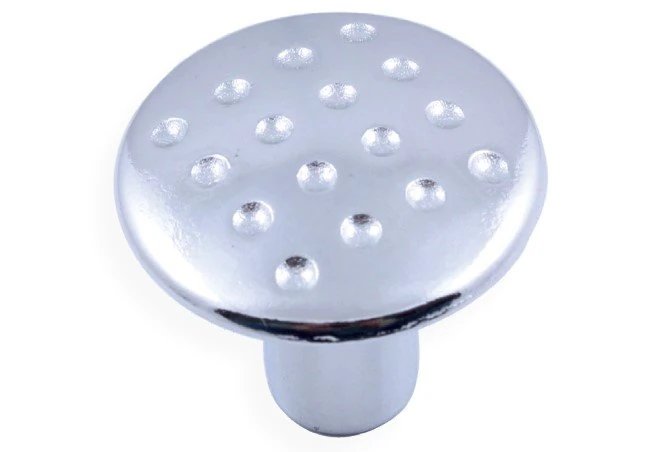 Kulp Düğme NOKTALI Mat Krom