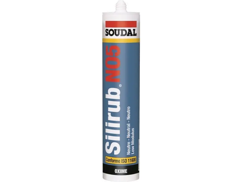 Mirror Silicone SILIRUB NO5T-HE Neutral Transparent 300ml