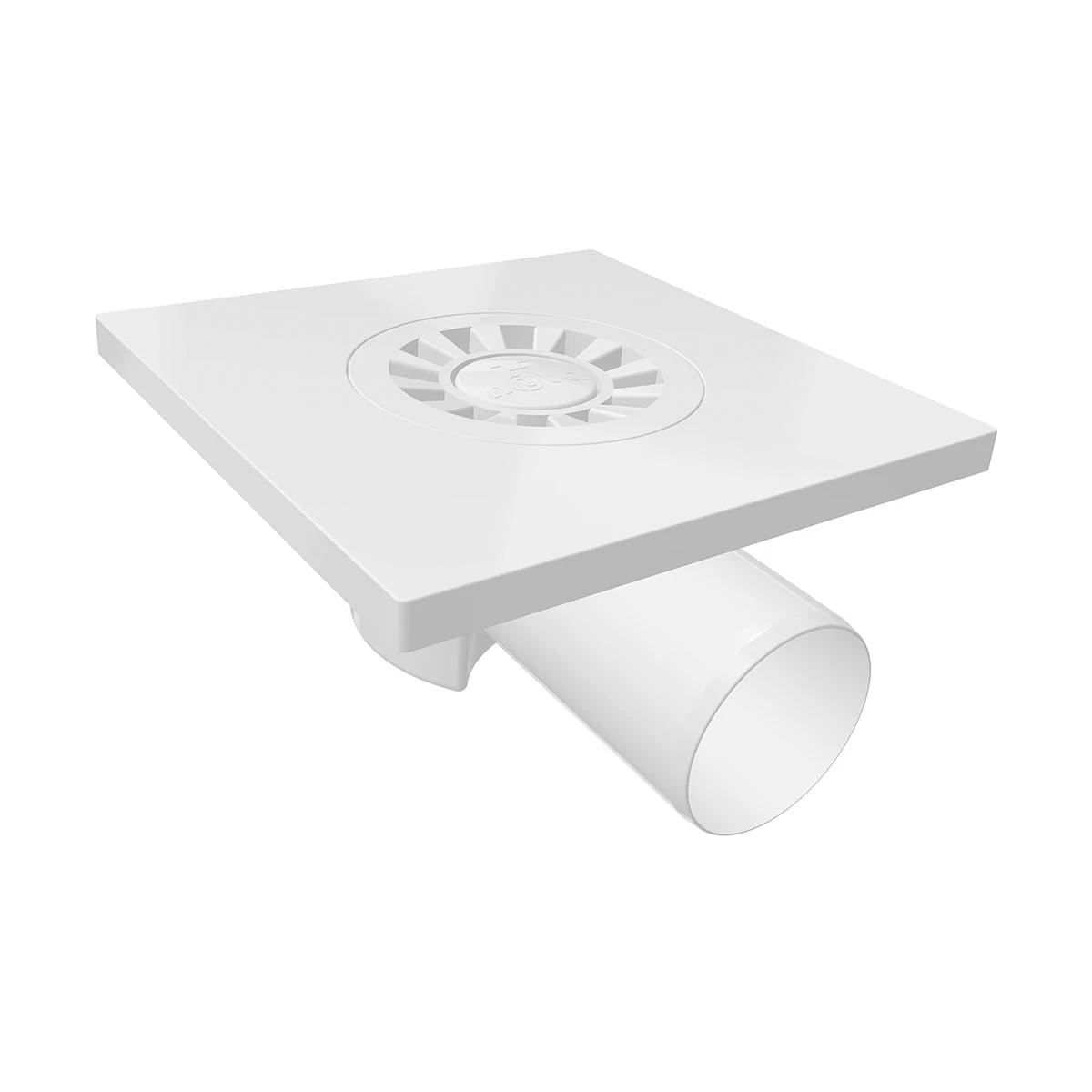 Yer Süzgeci 15x15 Döner Plakalı Ø50 YAN