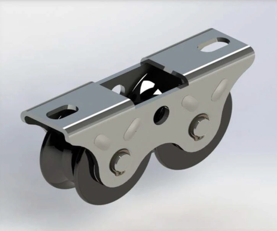 Gezer Kepli Makara Çiftli 60mm