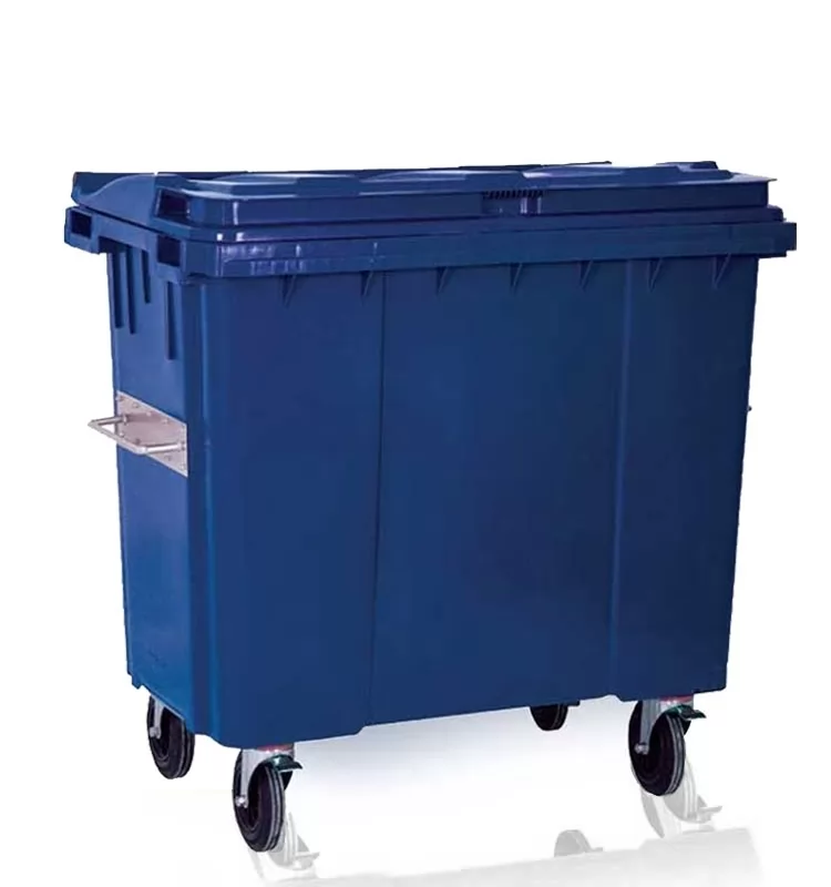 Çöp Konteyneri MAVİ 660 Litre
