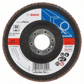 BOSCH Flap Disk Metal Mavi 115mm   80 Kum Yeni