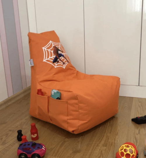 Armut Koltuk Spiderman Turuncu