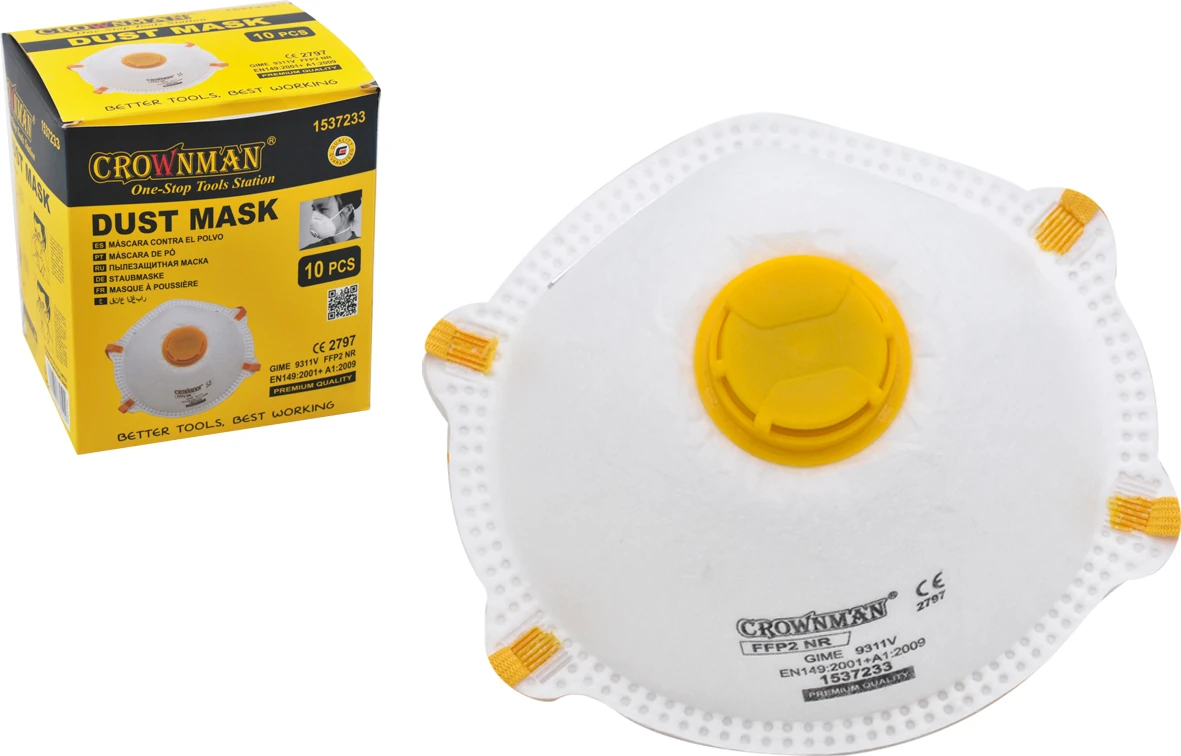 Toz Maskesi Filtreli 10'lu Paket