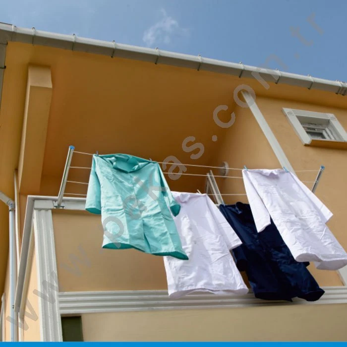 Çamaşır Askılığı Duvara Montaj