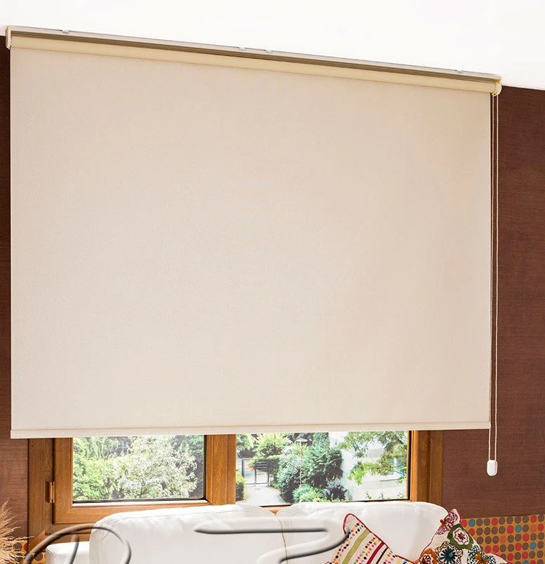 Mat Linen Stor Perde 80*200cm Bej Kırçıllı