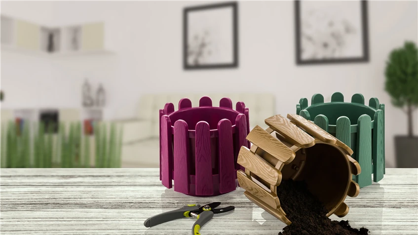 İstanbul Saksı 6,6Lt No 3 Koyu Altın