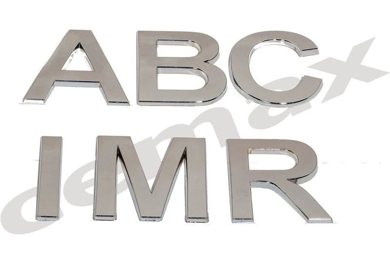 Harf Orta Boy 3.75cm Krom L