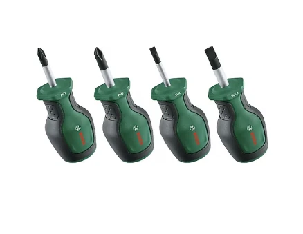BOSCH  Tornavida Kısa Set 4 Parça DIY