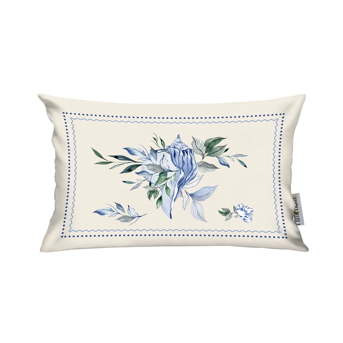 Kırlent Kılıfı Çiçek Desen 35x50cm