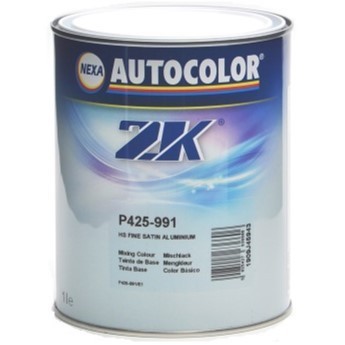 2K Mixing Fine Satin Aluminium 1.0 LT.