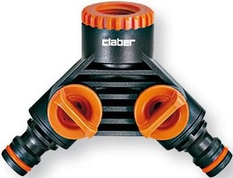 MUSLUK Bağlantısı İkili Vanalı Y 3/4"-1/2"