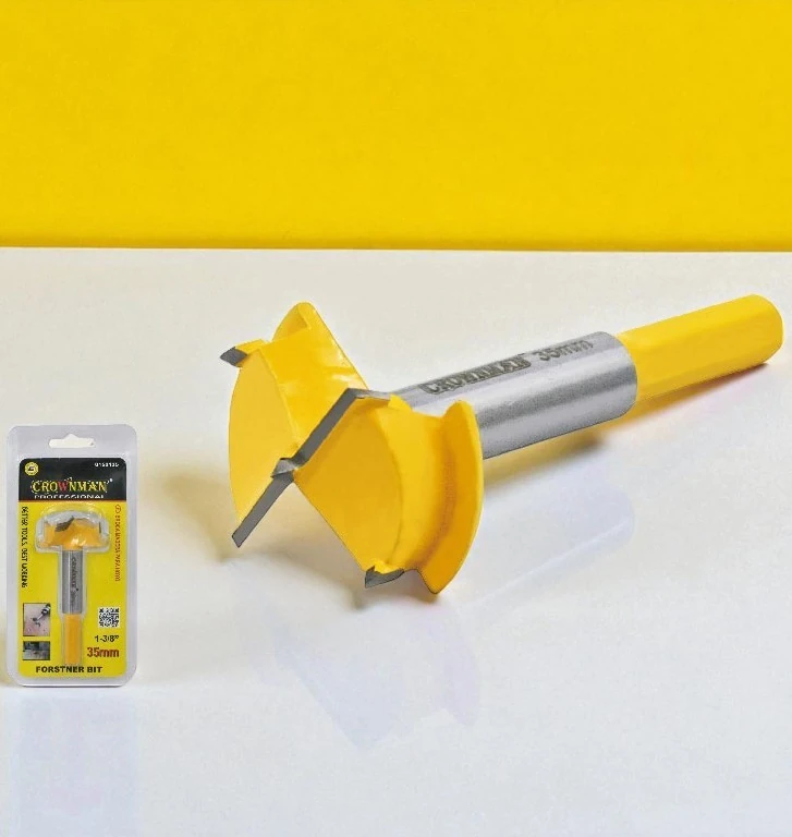 Freze Matkap Ucu Menteşe Yuvası için 35mm