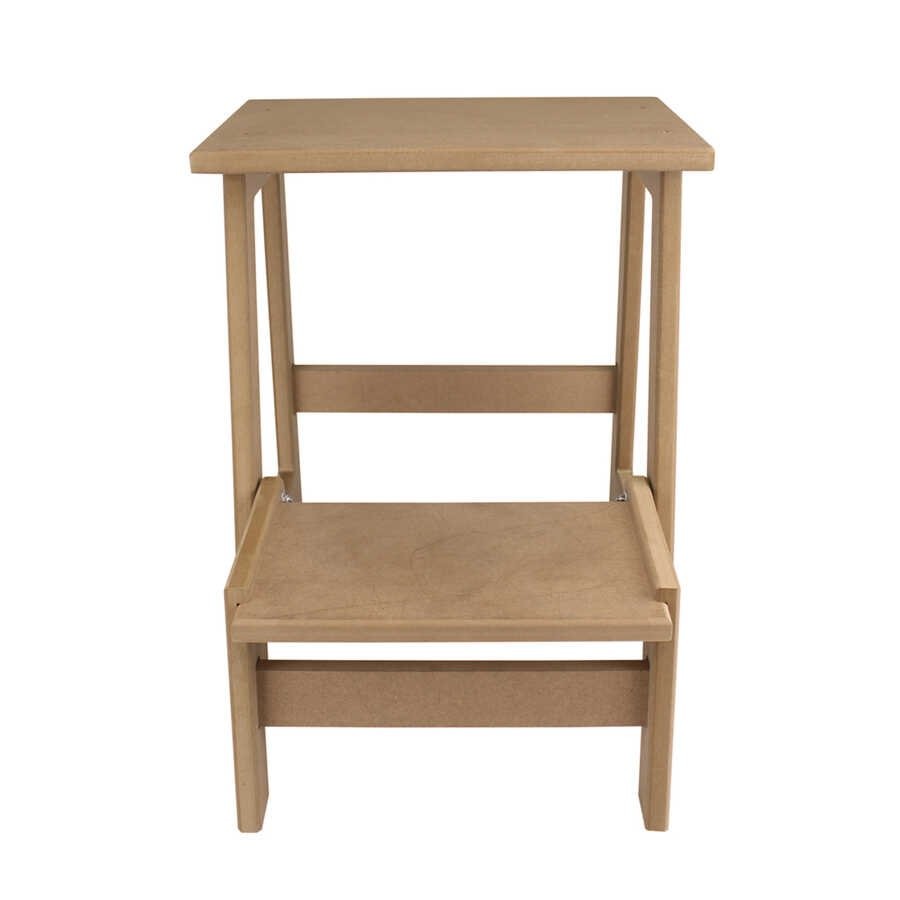 Ahşap Katlanabilir Basamak 40*46*32cm