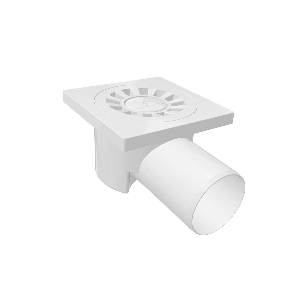 Yer Süzgeci 10x10 Döner Plakalı Ø50 YAN