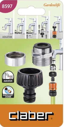 Musluk Ağızlığı 3 Parça 3/4" Askılı