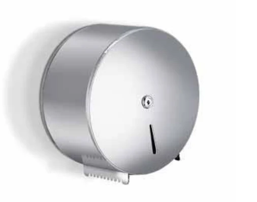 Paslanmaz Tuvalet Kağıt Havluluk Yuvarlak Krom Pro