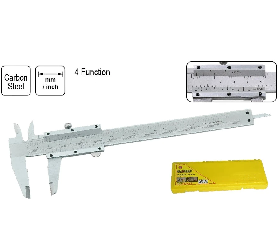 Kompas 6 " Karbon Çelik 0-150mm