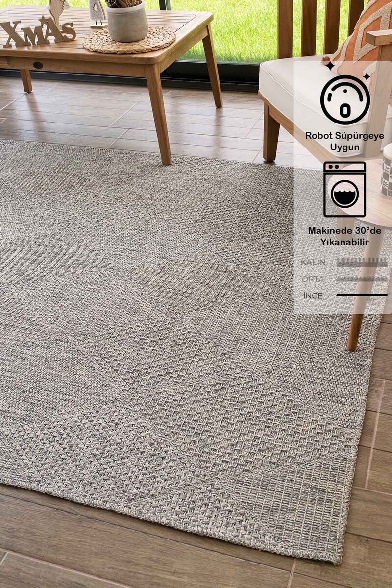 Rusticana Halı  Gri 160x230