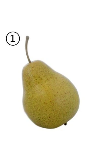 Yapay Armut 12cm Yeşil