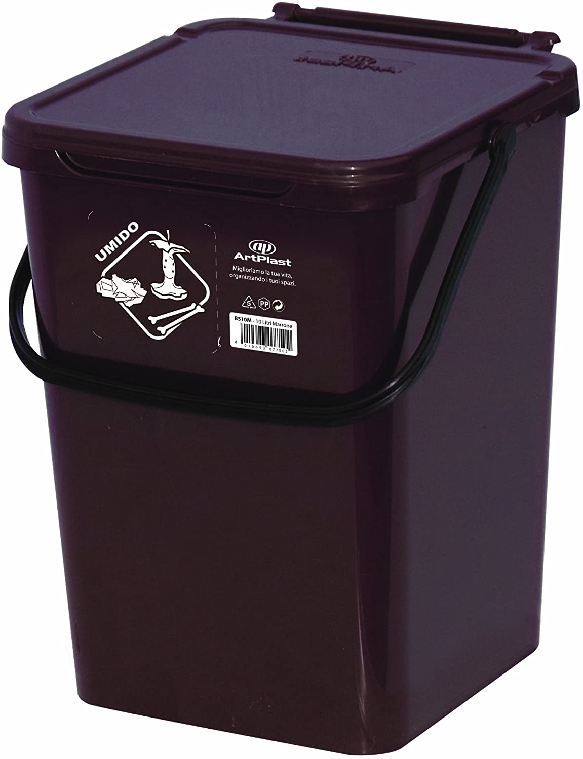 Biosystem Çöp Kovası Pls. K.rengi 10Lt