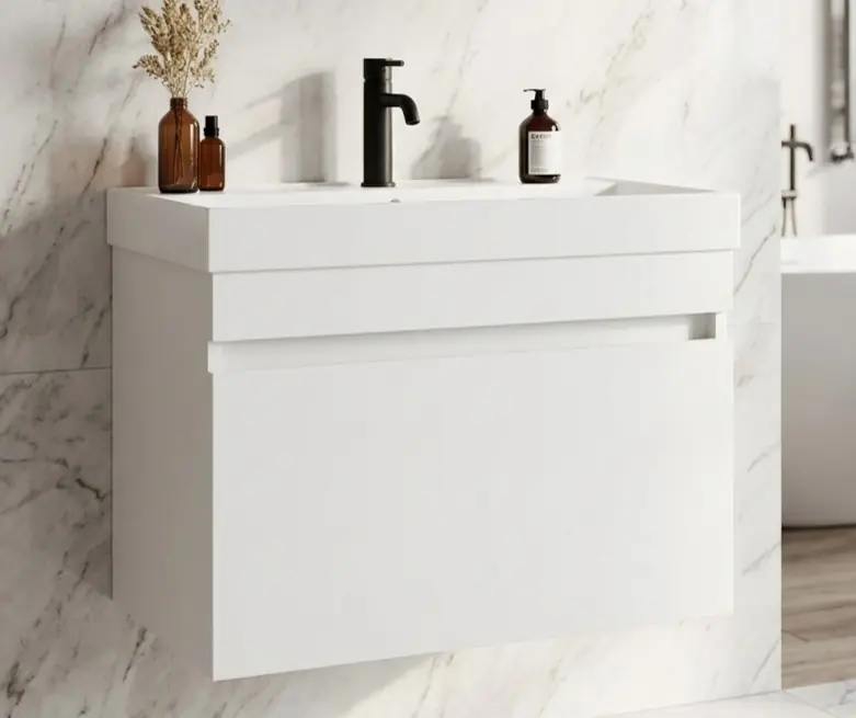Bella Bathroom Cabinet Bottom Module White 60cm