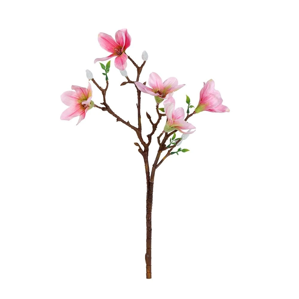 Yapay Manolya Dal Pembe