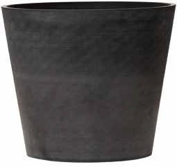 Nova Vita Saksı Koni Siyah Çap 10cm