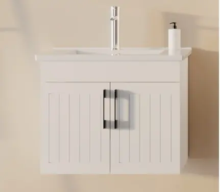 Bathroom Cabinet Maya Bottom White 80 cm